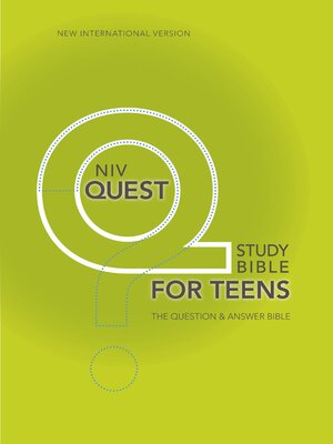 cover image of NIV Quest Study Bible for Teens